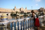 SEE LIVE VIEWS of Seville from Seville Webcams & Web Cam plaza-de-espana-seville